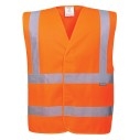 Gilet Ad Alta Visibilita' Arancione