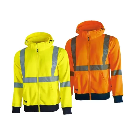 Felpa Alta Visibilita con Cappuccio UPower Melody | Codice HL180