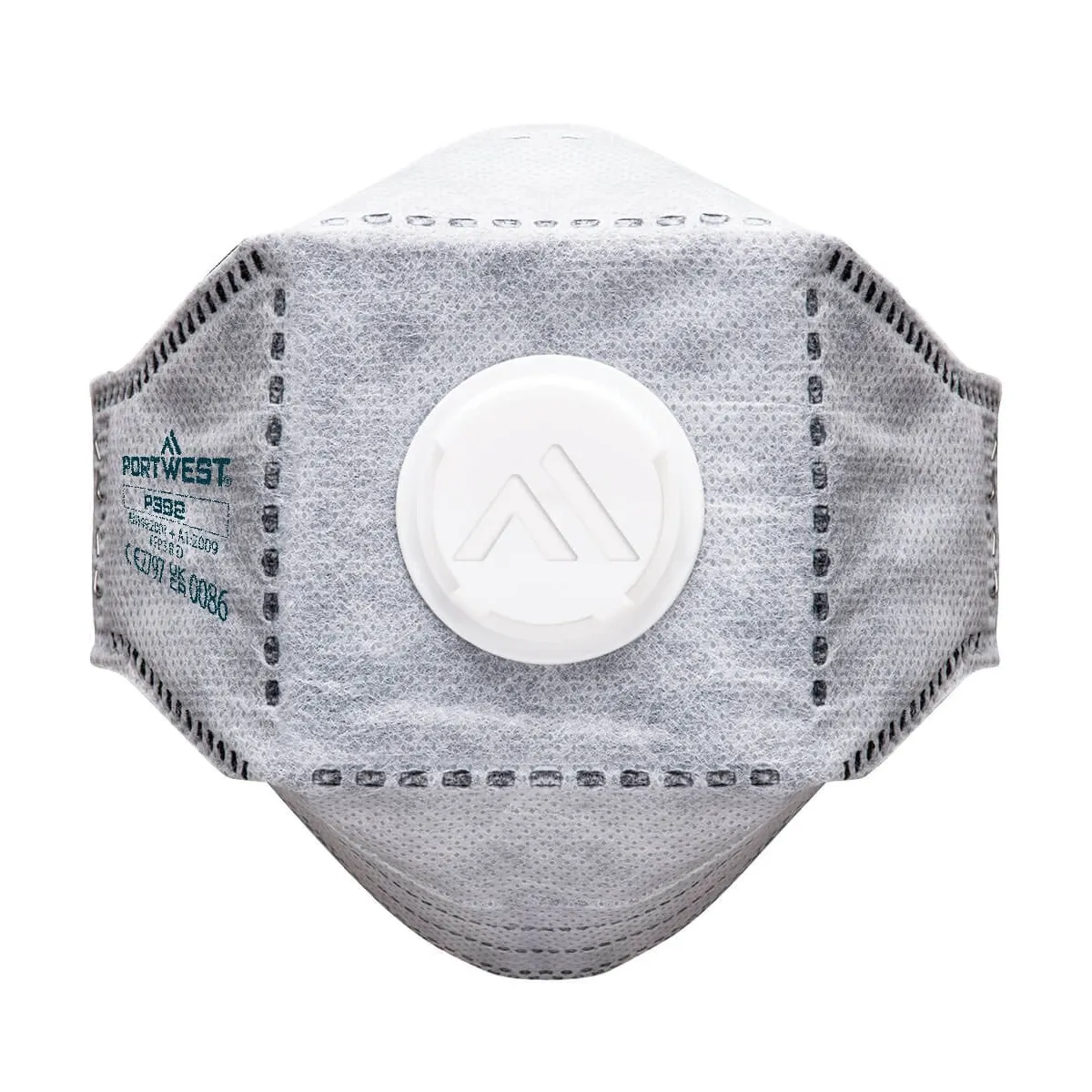 Mascherine FFP3 Pieghevoli al Carbonio con Valvola (10 Pz) | Codice P392