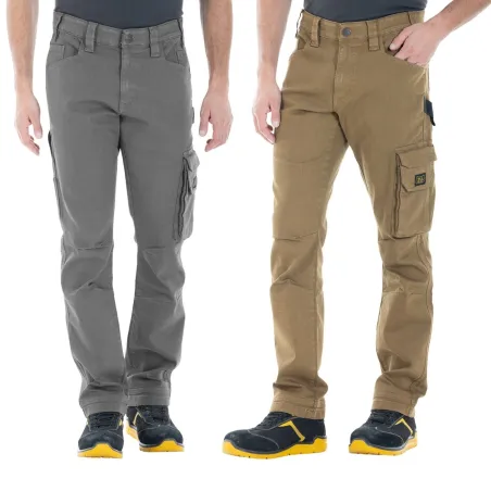 Pantaloni da Lavoro in Cotone con Tasconi Rica Lewis | Codice JOBC