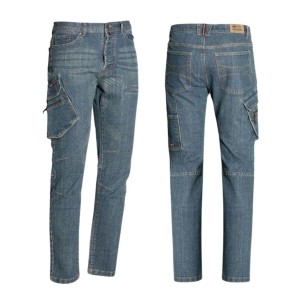 Jeans da Lavoro Stretch Multi Tasche Issa Jest | Codice 8025BP