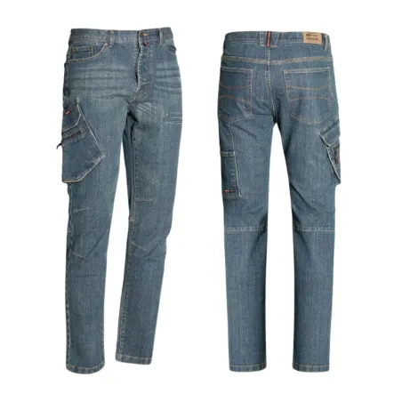 Jeans da Lavoro Stretch Multi Tasche Issa Jest | Codice 8025BP