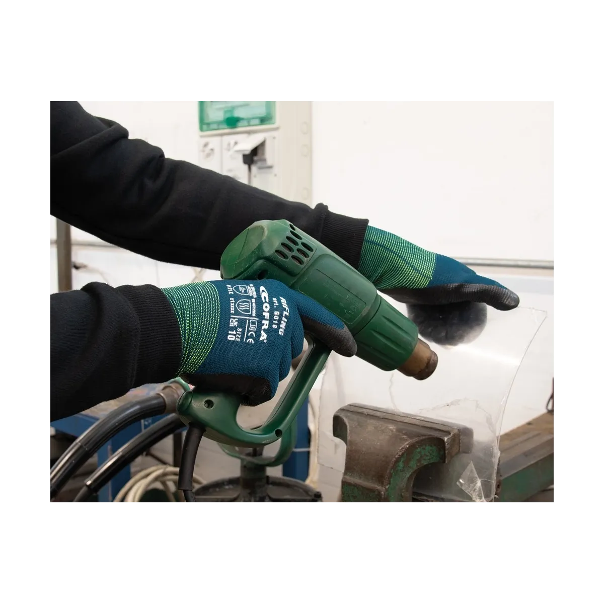 Guanti da Lavoro ad Alta Resistenza Cofra Rifling | Codice G018-D100