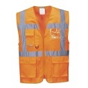 Gilet Ad Alta Visibilita Arancione Athens Meshair