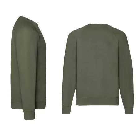 Felpa Invernale Fruit of The Loom | Verde Militare | Codice FR622160-59