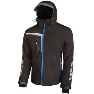 Giacca Da Lavoro Softshell U Power Quick Nera | Codice PE114BC