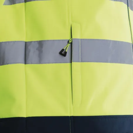 Giubbino Softshell Alta Visibilita Bright | Codice GGX1R-411