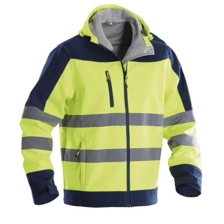 Giubbino Softshell Alta Visibilita Bright | Codice GGX1R-411