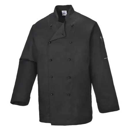 Giacca Nera Da Chef Modello Somerset | Codice C834N