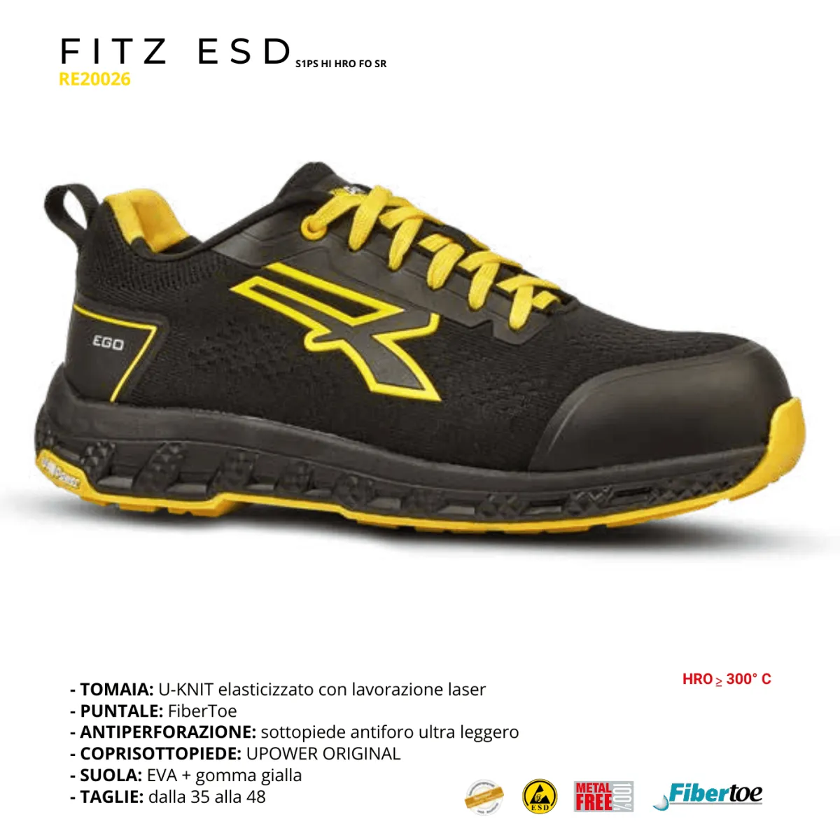 U Power - Scarpe antinfortunistiche ortopediche | Scarpe