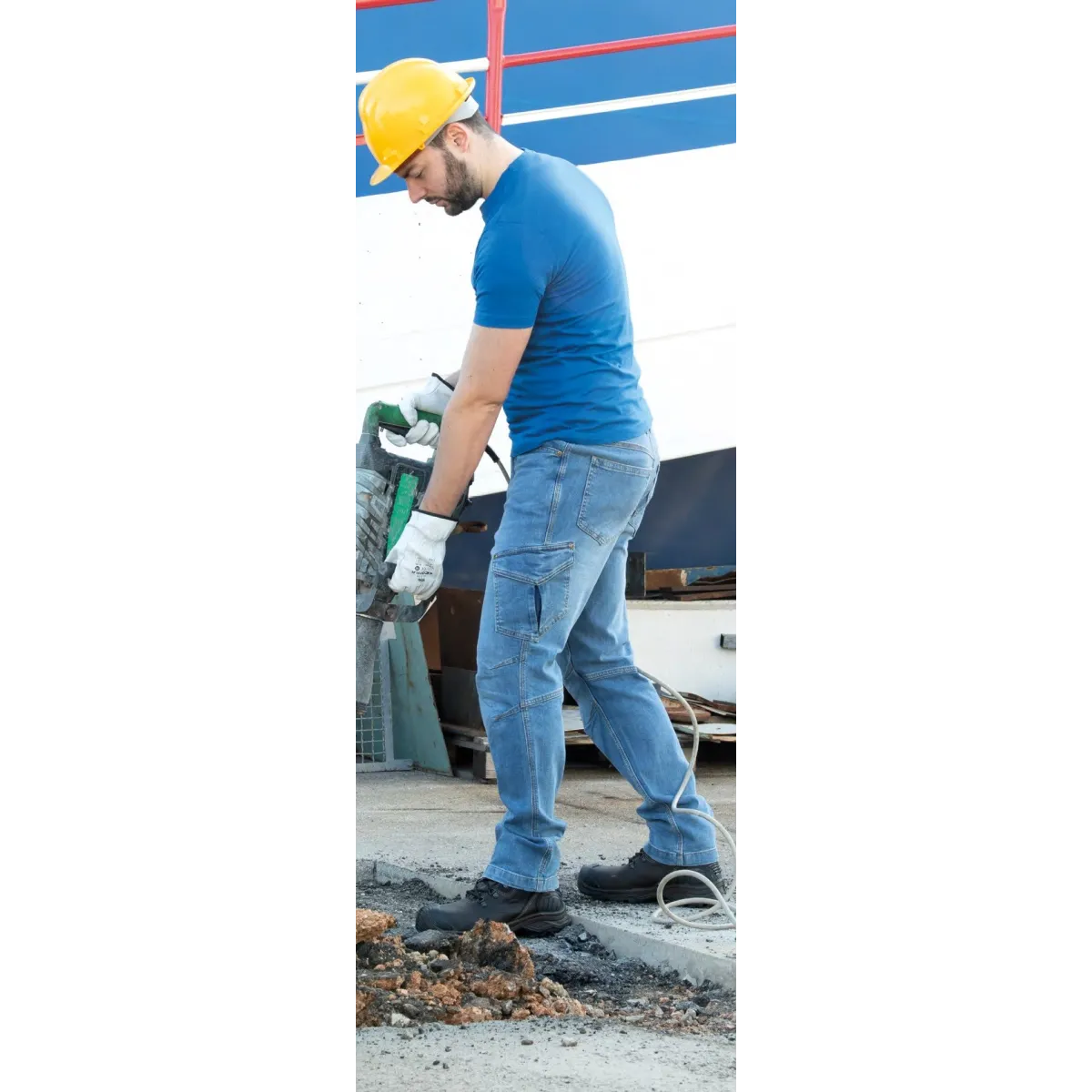 Jeans da Lavoro Cofra Paradas | Codice V179-0-XX