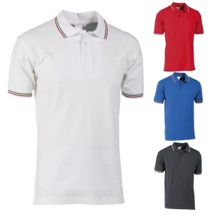 Magliette Polo da Uomo - Stile Italiano - Personalizzazione con Logo 2