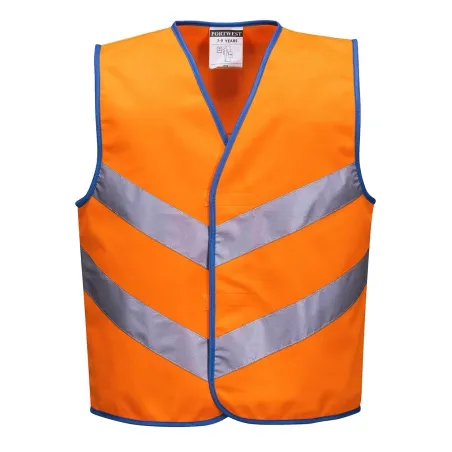Gilet Ad Alta Visibilita Junior Arancione | Codice JN15A