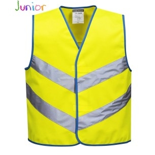 Gilet Ad Alta Visibilita Junior Giallo | Codice JN15G