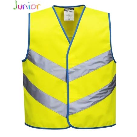Gilet Ad Alta Visibilita Junior Giallo | Codice JN15G