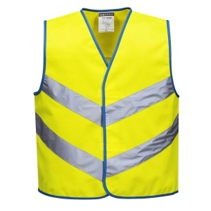Gilet Ad Alta Visibilita Junior Giallo | Codice JN15G 2