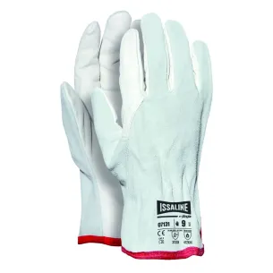 Guanti da Lavoro in Pelle Fiore e Crosta Bovino – Protezione Meccanica