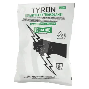 Guanti dielettrici EN 60903 Classe 1 10.000 Volt DPI 2