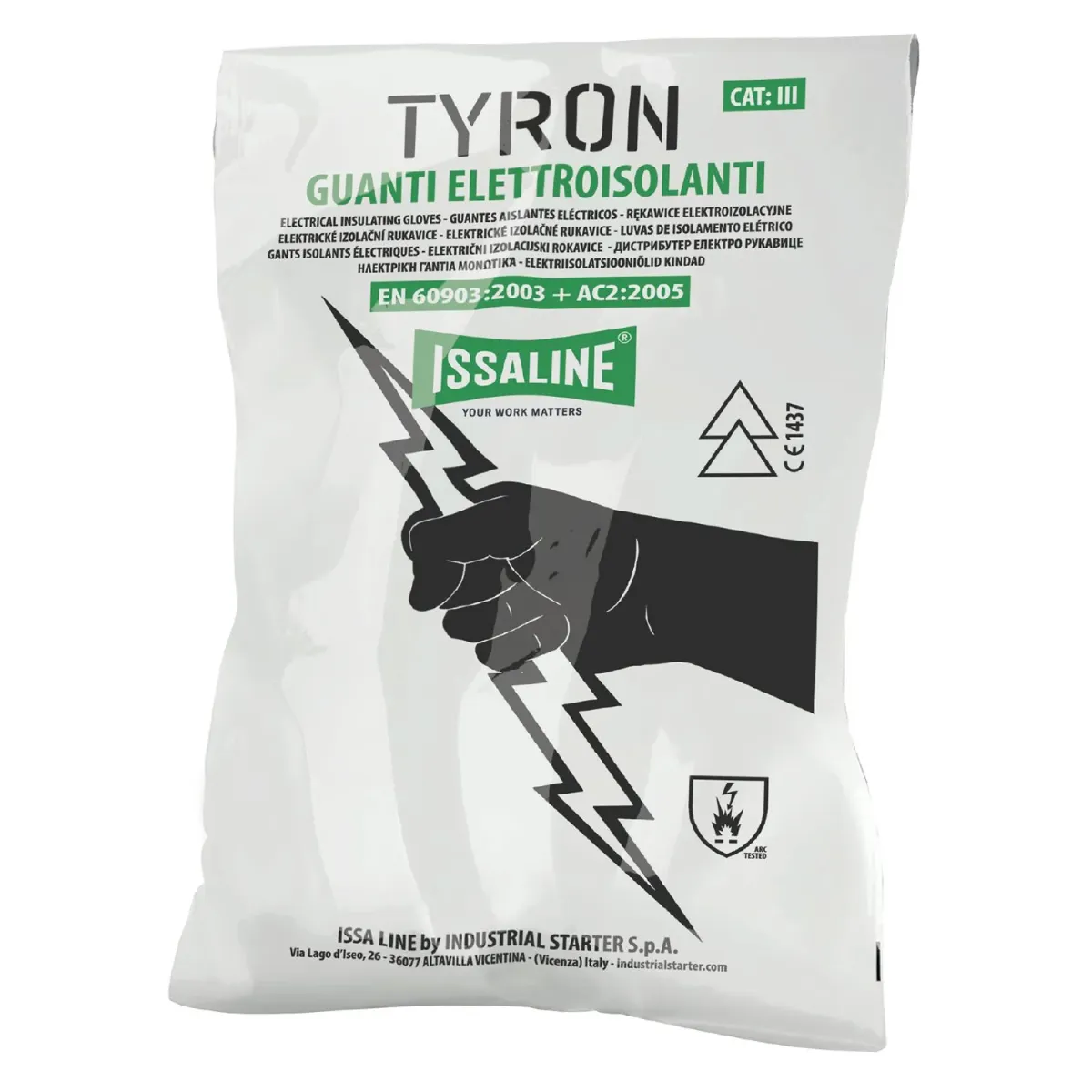 Guanti dielettrici EN 60903 Classe 3 30.000 Volt DPI