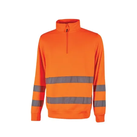 U-Power Felis – Felpa da lavoro alta visibilità con mezza zip | Think Safe