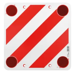 Cartello Carichi Sporgenti Non Omologato in Plastica - Misura 50x50 | Codice 5263136