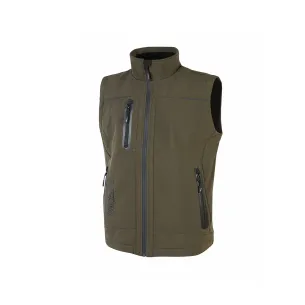 Gilet UPower Universe in Softshell Scuro (Black Carbon) | Codice FU188BC 2