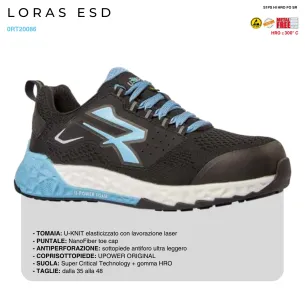 Scarpe Antinfortunistiche UPower Red Stratos LORAS S1PS