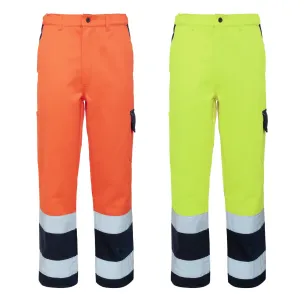 Pantaloni Alta Visibilità Invernali Bicolore Classe 2