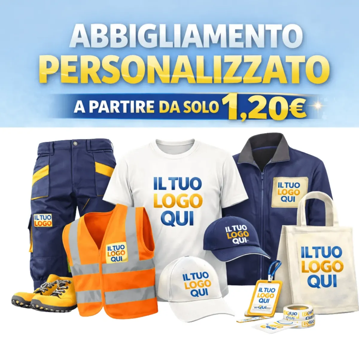 Personalizzazione con Logo DTF a Colori
