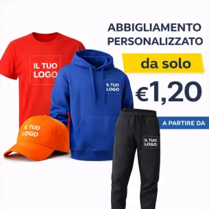 Personalizzazione con Logo DTF a Colori