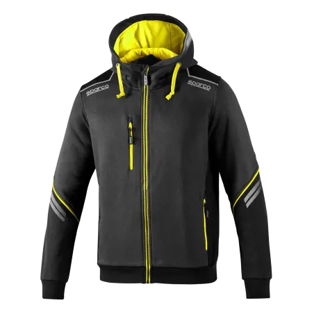 Felpa Tecnica Sparco Colodaro Full Zip con Cappuccio