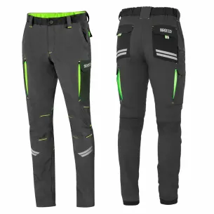 Pantaloni Sparco OREGON 02417BMAF Nero Arancio | Tecnici da Lavoro 2