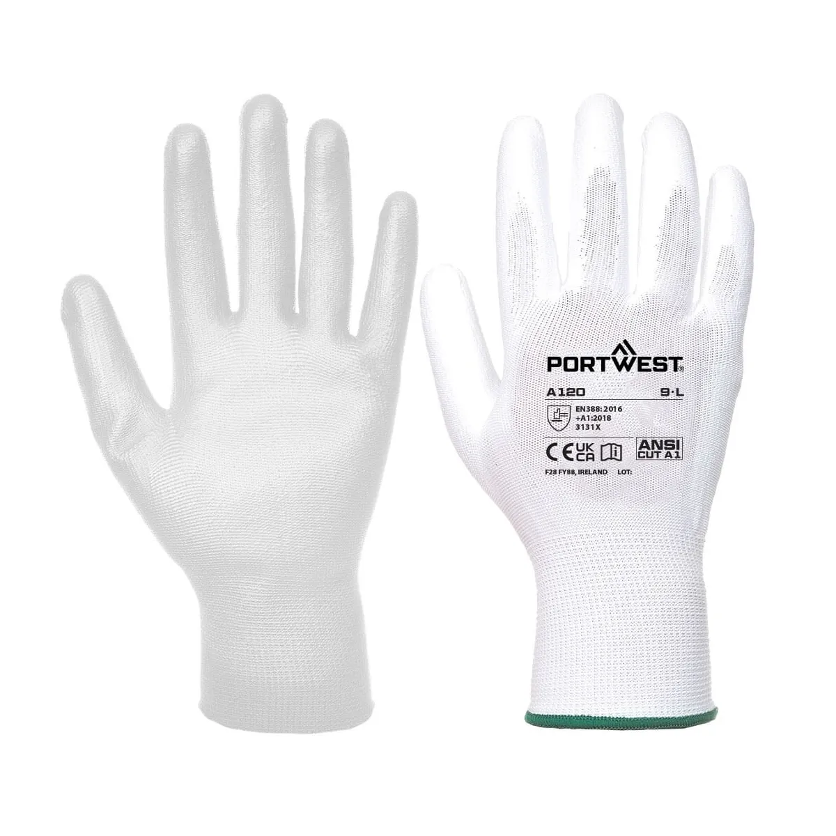 Guanti da Lavoro Traspiranti con Spalmatura in PU | Codice A120