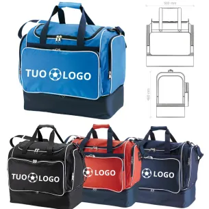 Borsone Calcio XL PRIMUS LEGBY FunFit | Borsa Sportiva Resistente 600D