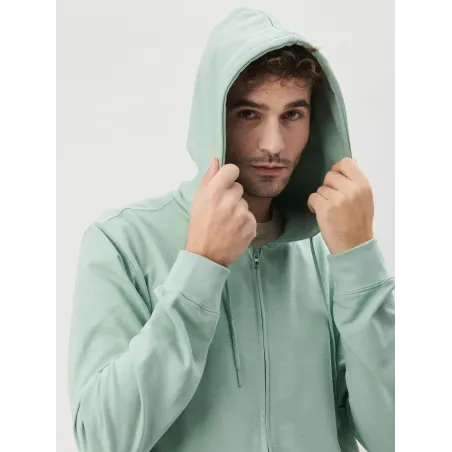 Felpa Zip con Cappuccio BS304 Black Spider | Cotone per Stampa