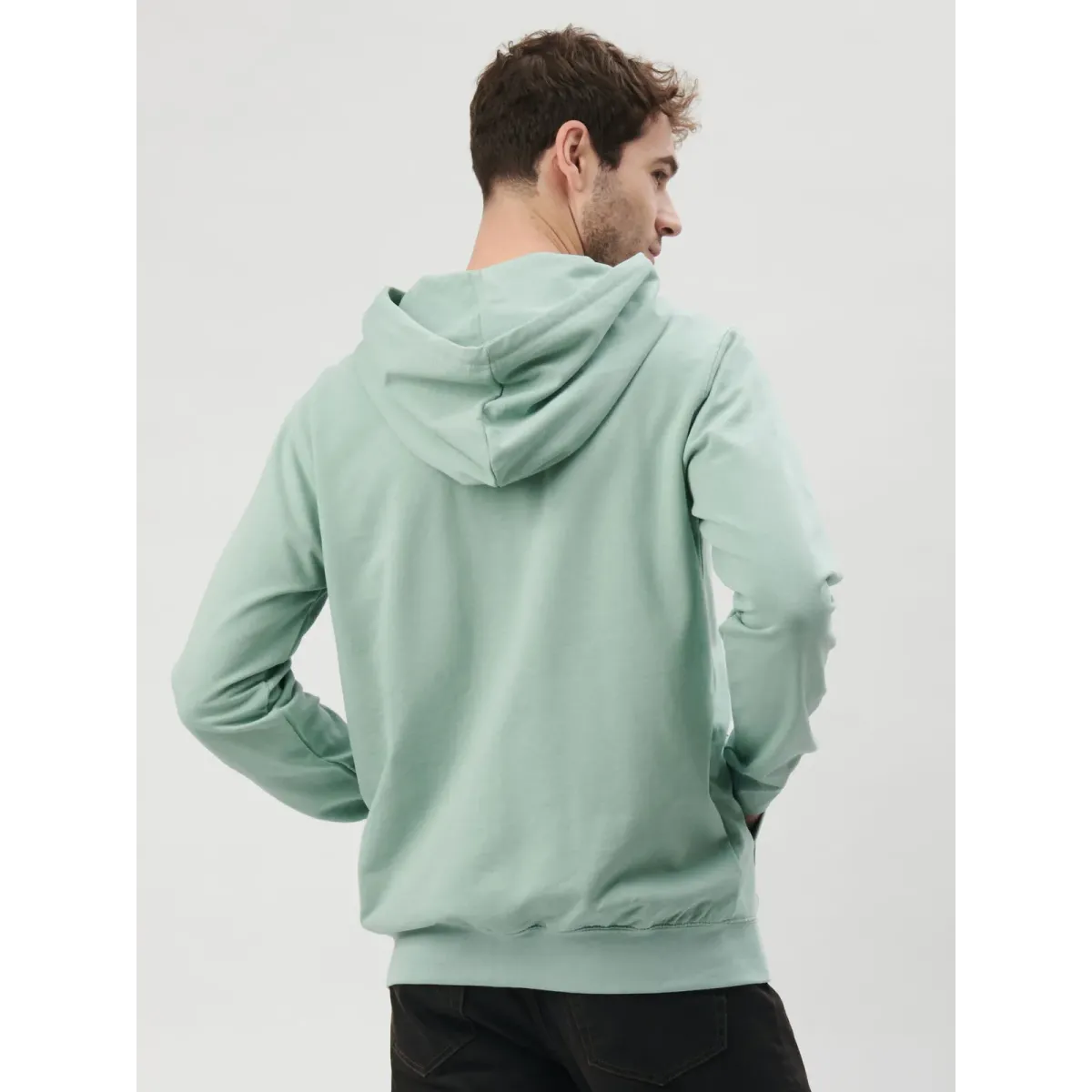 Felpa Zip con Cappuccio BS304 Black Spider | Cotone per Stampa