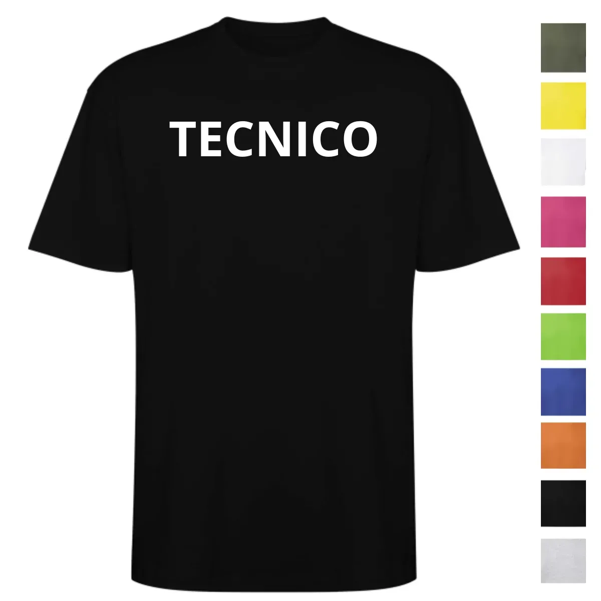 T-Shirt TECNICO Personalizzata in Cotone | Stampa 25 cm