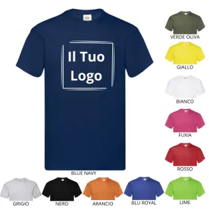 T-Shirt Fruit Of The Loom in Cotone | Codice FR610820-NEW
