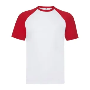 T-shirt Bicolore Fruit of The Loom 100% Cotone Unisex 2