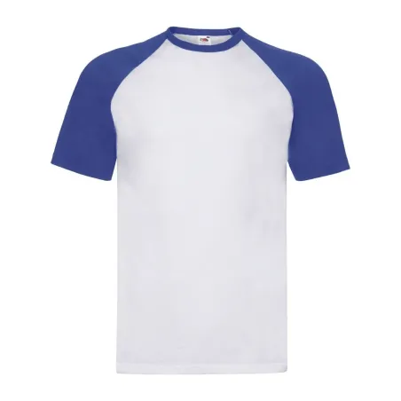 T-shirt Bicolore Fruit of The Loom 100% Cotone Unisex