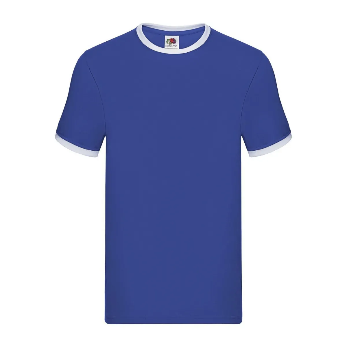 T-shirt Fruit of The Loom Ringer 100% Cotone Unisex
