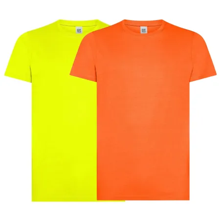 T-Shirt Fluo Black Spider Evolution | Safety Yellow e Orange