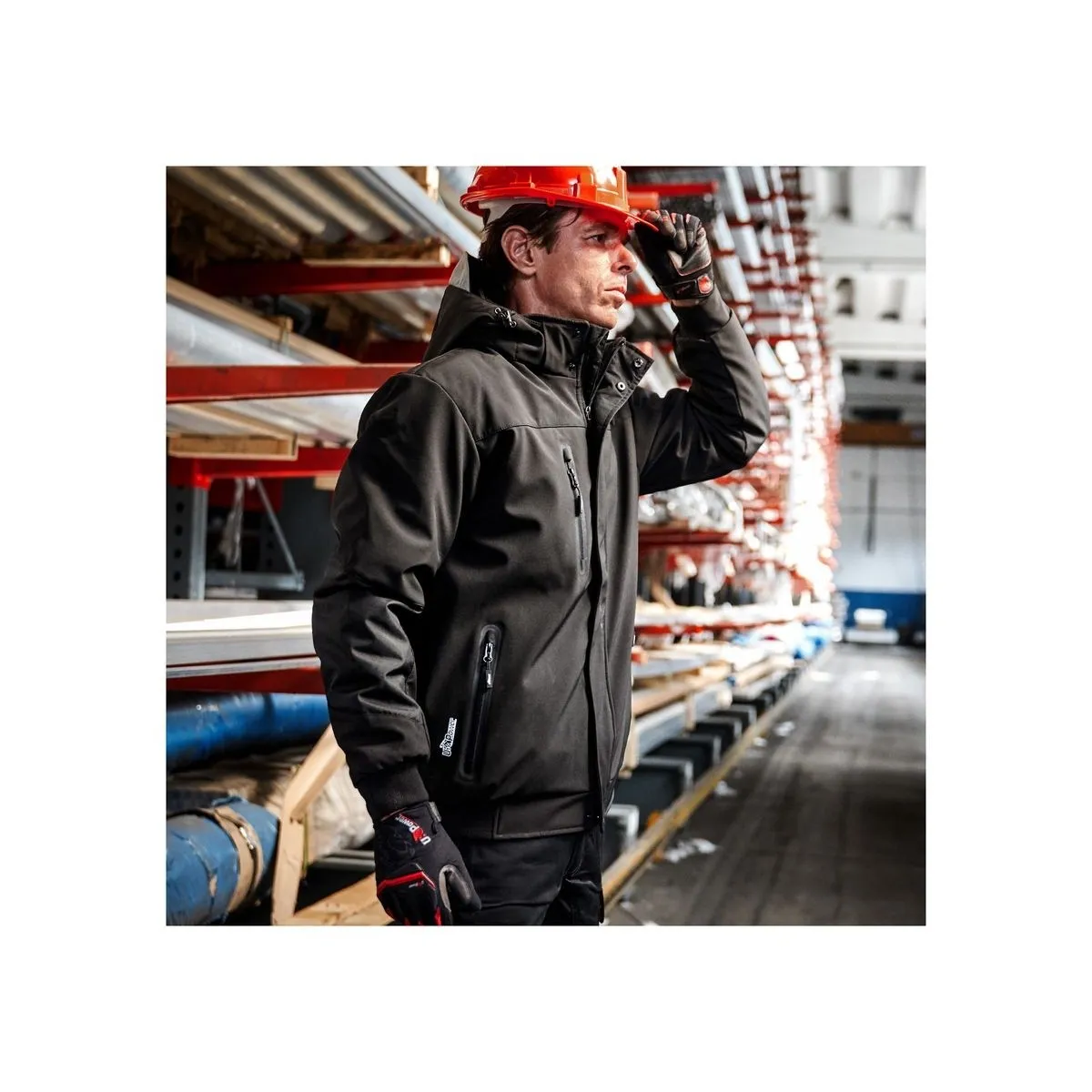 Giaccone da Lavoro UPower Blaze Grigio (Grey Meteorite) | Codice PE113GM