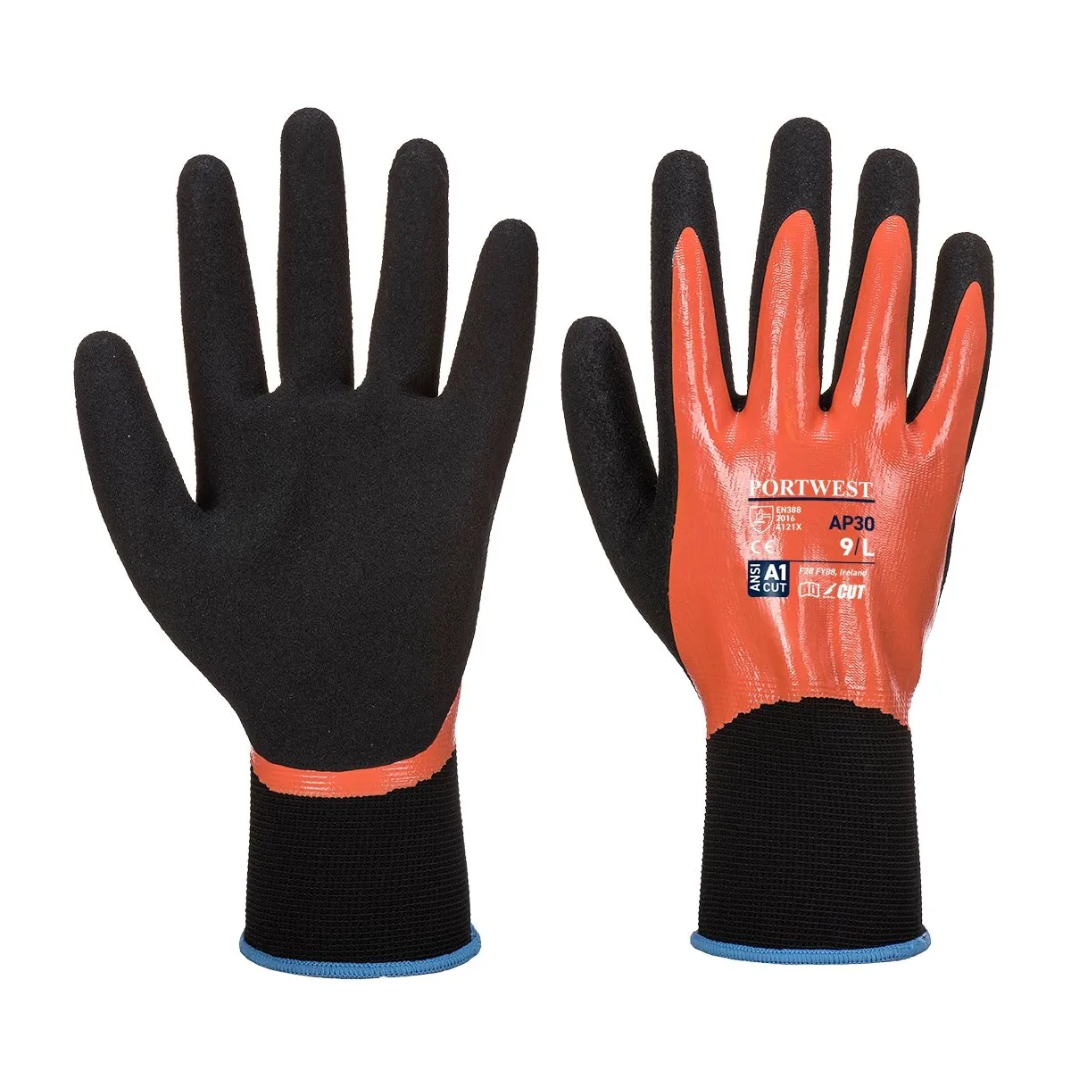 Guanti Impermeabili in Nitrile Dermi Pro | Codice AP30