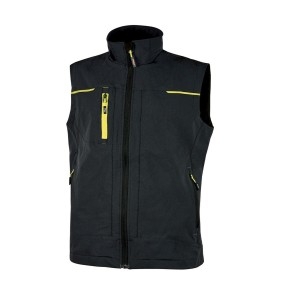 Gilet da Lavoro Estivo UPower Saturn | Black Carbon | Codice PE181BC