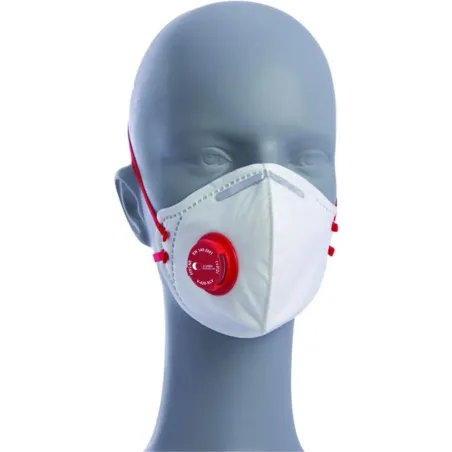 Mascherine FFP2 con Valvola Irudek IRU-420 SLV (10 Pz) | Codice IRU-420