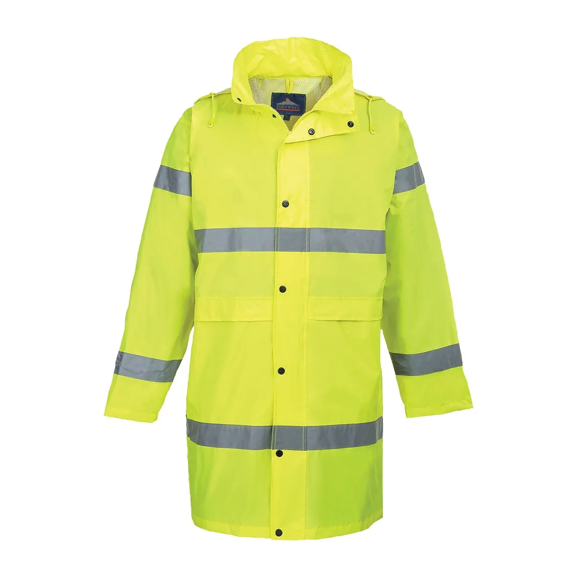 Cappotto Impermeabile Ad Alta Visibilita' Giallo | Codice H442G