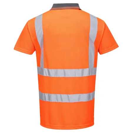 Polo Ad Alta Visibilita' Arancione | Codice RT22