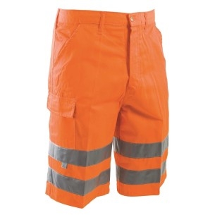 Bermuda/Pantaloncini Estivi Alta Visibilità Arancioni | Codice AVC12204