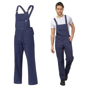 Salopette/Pettorina da Lavoro Blue Siggi Labor | Codice 21SE0327